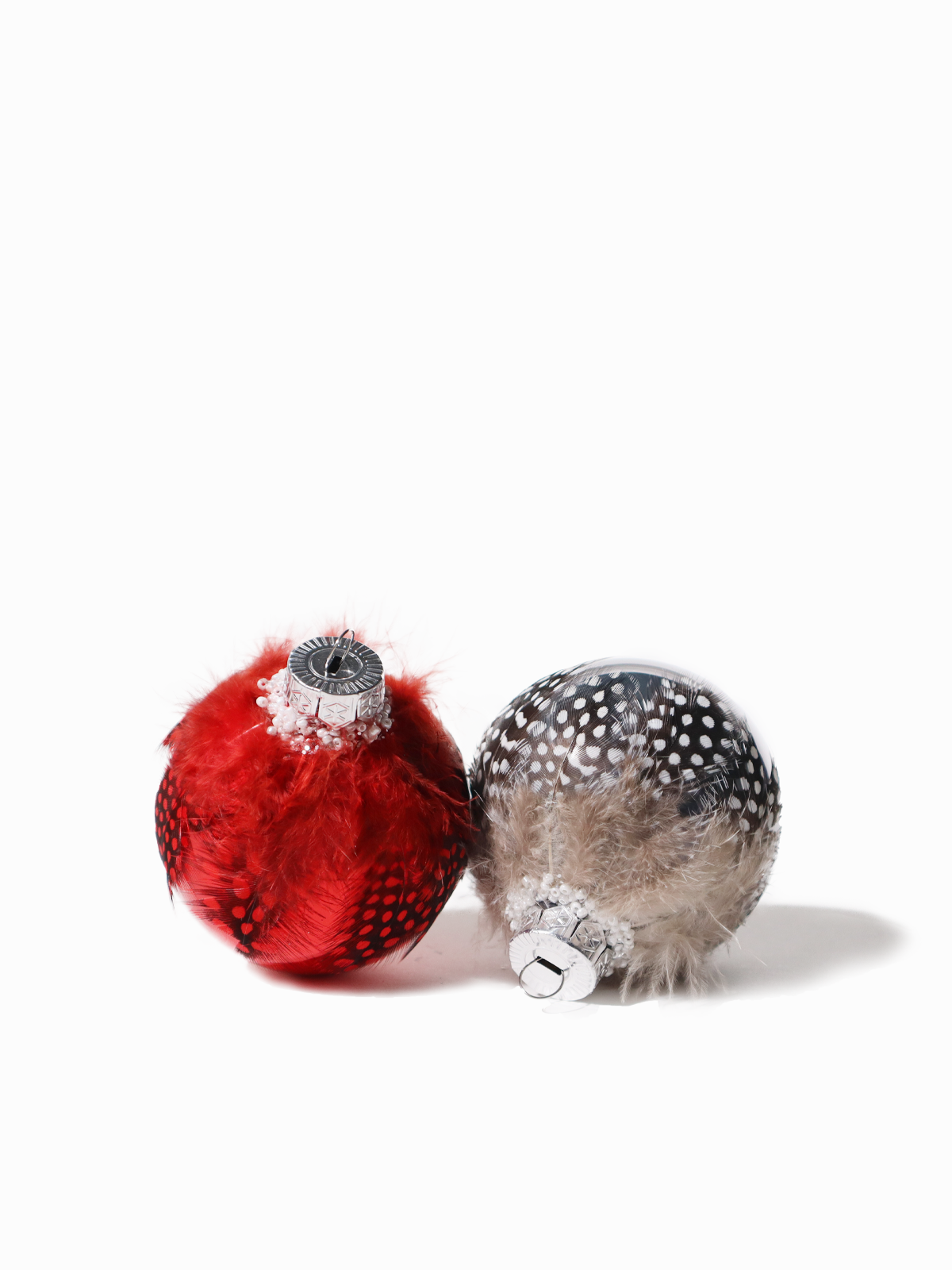 Feather Ball Ornament